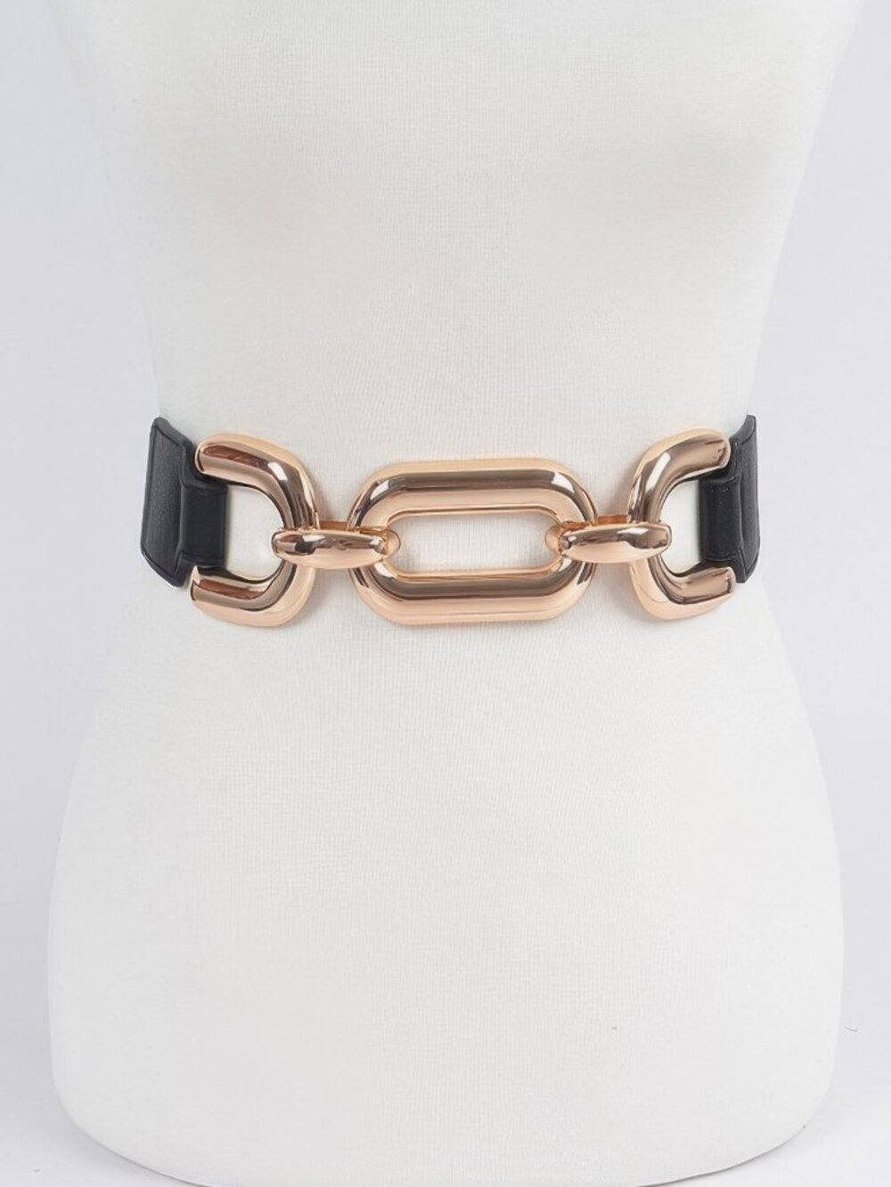 Oversized Chain Plus Size Elastic Belt